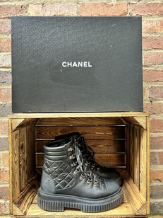 Chanel Biker Boots -UK5